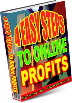 Generate An Online Income In 4 Easy Steps