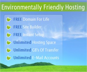 Environmentally Friendly Hosting