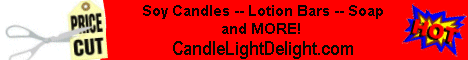 All Natural Soy Wax Candles And Products